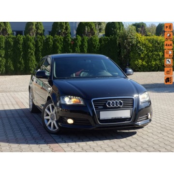 Audi A3 - 2.0 TDi Lift skóra Quattro 4 x 4
