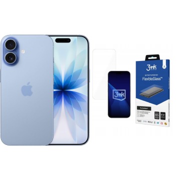 Smartfon Apple iPhone 17 8/256GB Niebieski (MG6L4ZD/A) + FlexibleGlass