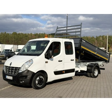Renault Master - 7 Os. Brygadówka DOKA Zabudowa Wywrotka 3 stronna (IVECO, VOLKSWAGEN)
