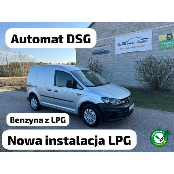 Volkswagen Caddy - 1.4 TGI 110 KM Benzyna GAZ Nowy/ Automat /77  tys przebiegu