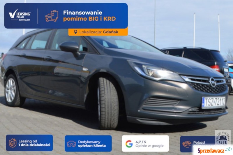 Opel Astra 2016 diesel - Na sprzedaż za 15 560 zł - Gdańsk