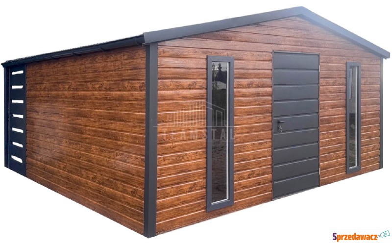 Schowek domek ogrodowy 4x3m drzwi 2 x okno dr... - Altany, domki, namioty - Wisła