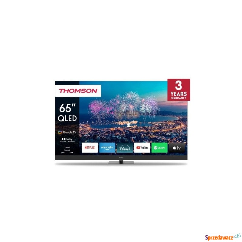 Telewizor Thomson 65QG6C14 QLED 65" 4K Ultra HD... - Telewizory - Inowrocław