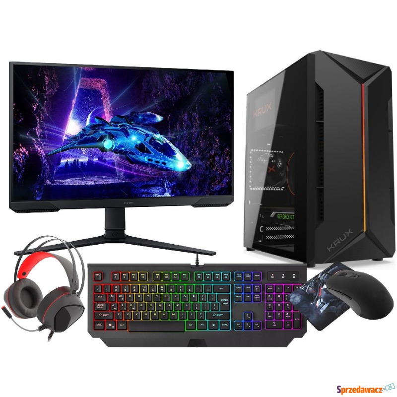 Komputer Vist Zestaw Ryzen 7 5700G 32GB SSD 1TB... - Komputery stacjonarne - Starachowice