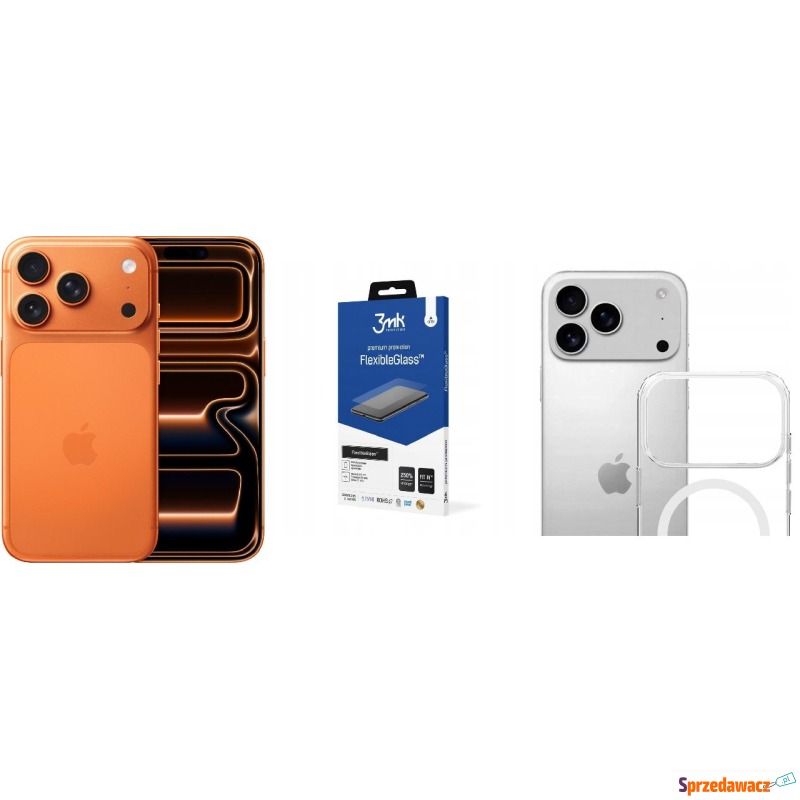 Smartfon Apple iPhone 17 Pro 5G 12/256GB Poma... - Smartfony - Szczecinek