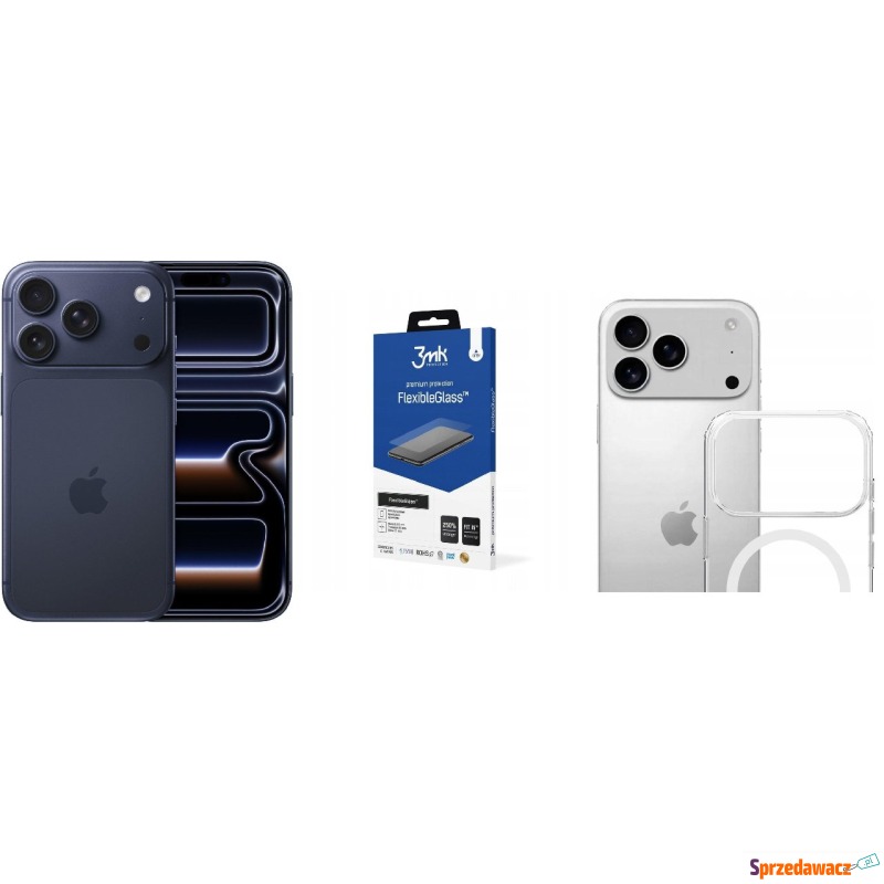 Smartfon Apple iPhone 17 Pro 256GB Głębinowy... - Smartfony - Łomża