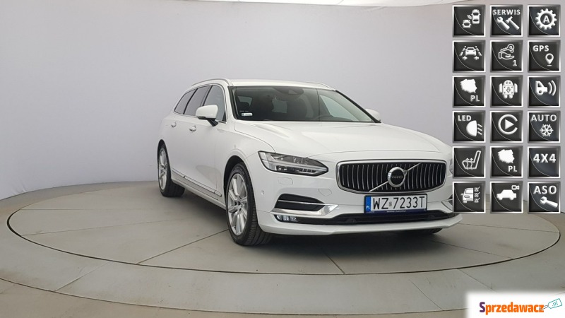 Volvo V90  Kombi 2017,  2.0 diesel, automat - Na sprzedaż za 74 600 zł - Warszawa