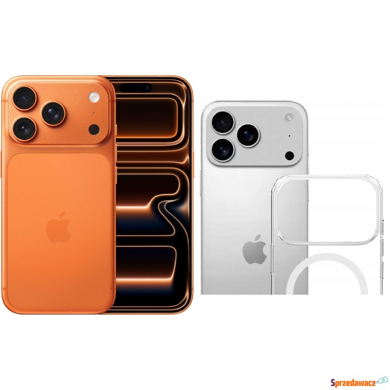 Smartfon Apple iPhone 17 Pro 5G 12/256GB Poma... - Smartfony - Kraków