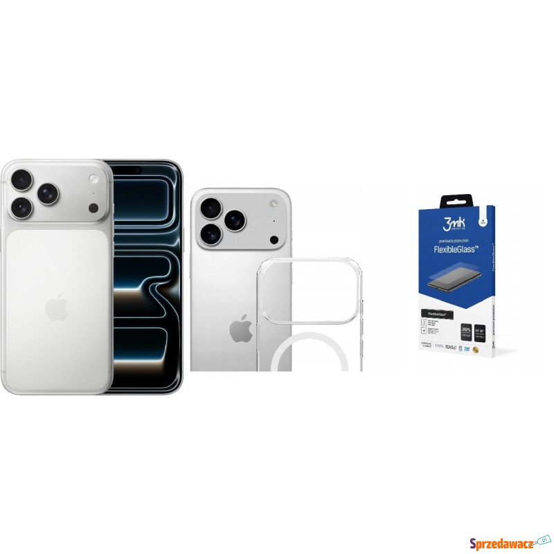 Smartfon Apple iPhone 17 Pro Max 256GB Srebrny... - Smartfony - Łomża