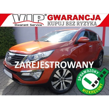 Kia Sportage - 1,7D Navi Skóra Xenon Alu Klimatronik Zarejestrowany VIP Gwarancja