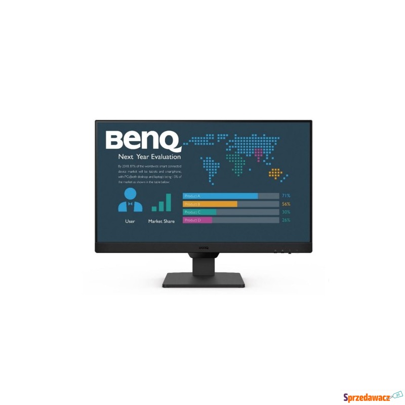 MONITOR BENQ LED 24" BL2490 - Monitory LCD i LED - Słupsk
