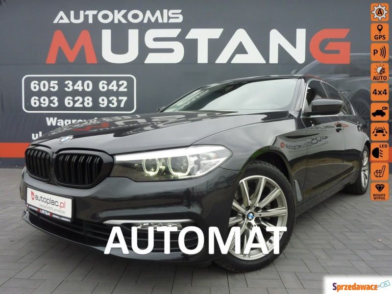 BMW Seria 5  Sedan/Limuzyna 2017,  2.0 diesel, automat - Na sprzedaż za 89 900 zł - Wągrowiec