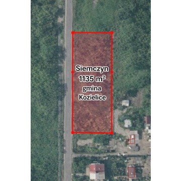 Działka Siemczyn sprzedam, pow. 1134 m2  (11.3a), uzbrojona - zdjęcie 4