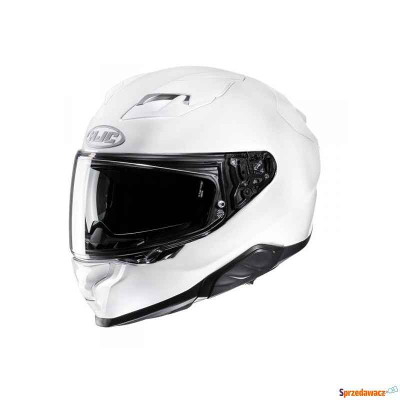 HJC KASK INTEGRALNY F71 SOLID PEARL WHITE - Kaski motocyklowe - Wałbrzych