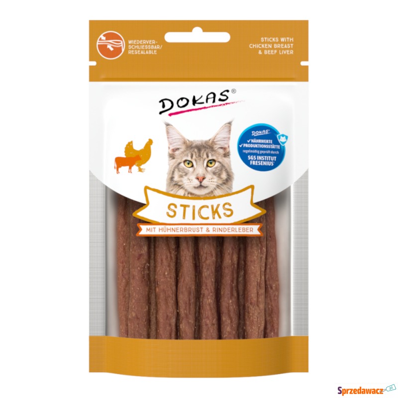 Dokas Sticks, 30 g - Z piersią...