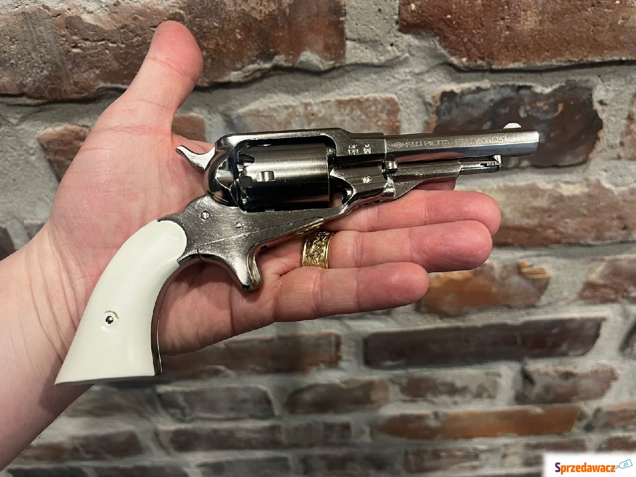 Rewolwer Remington1863 Pocket Brass...