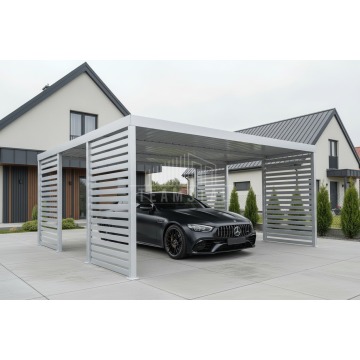 Carport PREMIUM - Wiata samochodowa 5x5 - biały... - Garaże i wiaty - Cieszyn - zdjęcie 2