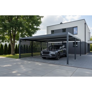 CarPort PREMIUM - wiata samochodowa 6x5 - antracyt... - Garaże i wiaty - Brzesko - zdjęcie 2