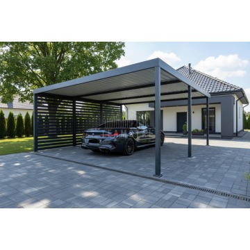 CarPort PREMIUM - wiata samochodowa 6x5 - antracyt... - Garaże i wiaty - Brzesko - zdjęcie 3