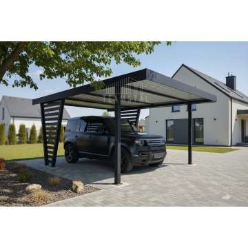 Carport V PREMIUM 4,3x5m Wypełnienie panelami... - Garaże i wiaty - Przasnysz - zdjęcie 3