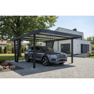 Carport V PREMIUM 4,8x5m - Wypełnienie panelami... - Garaże i wiaty - Tczew - zdjęcie 4