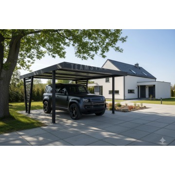Carport V PREMIUM 4x4,5m Wypełnienie panelami... - Garaże i wiaty - Chojnice - zdjęcie 2