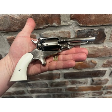 Rewolwer Remington1863 Pocket Brass Nickel .31 - Broń - Tarnowskie Góry - zdjęcie 1