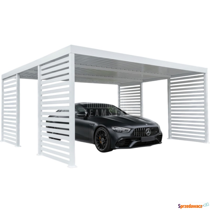 Carport PREMIUM Wiata samochodowa 5,5x5 dodatkowa... - Garaże i wiaty - Legnica