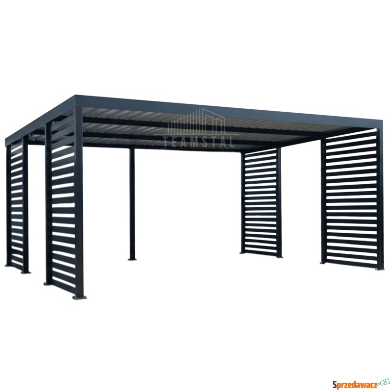 CarPort PREMIUM - wiata samochodowa 6x5,5 - a... - Garaże i wiaty - Łańcut