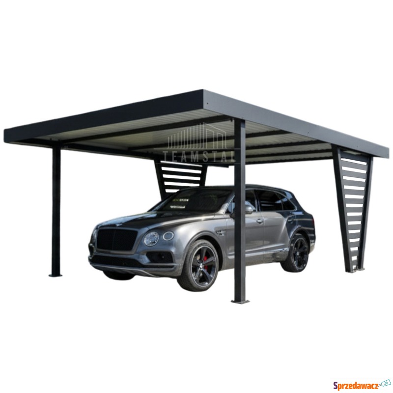 Carport V PREMIUM 4,3x5m Wypełnienie panelami... - Garaże i wiaty - Przasnysz