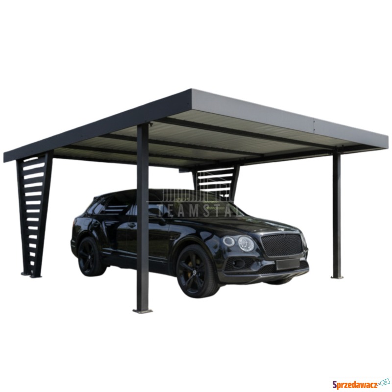 Carport V PREMIUM 4,5x5m Wypełnienie panelami... - Garaże i wiaty - Gdynia
