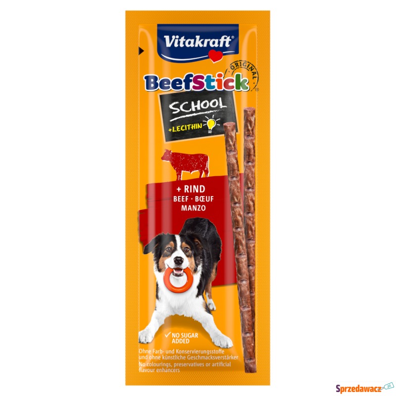 Vitakraft Beef Stick School - Wołowina (10 szt.,... - Przysmaki dla psów - Przemyśl