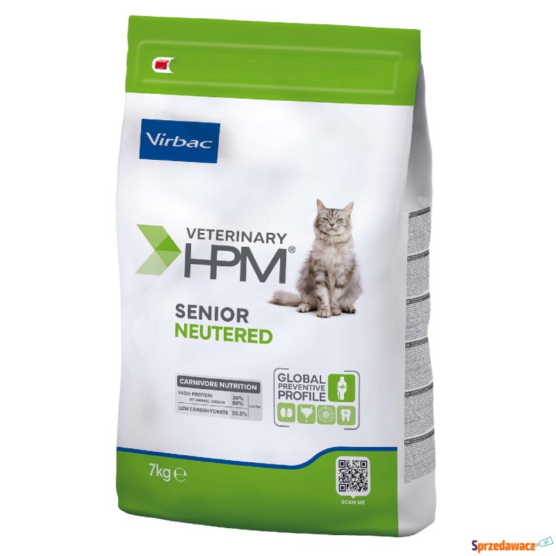 Virbac Veterinary HPM Senior Neutered - 2 x 7... - Karmy dla kotów - Siedlce