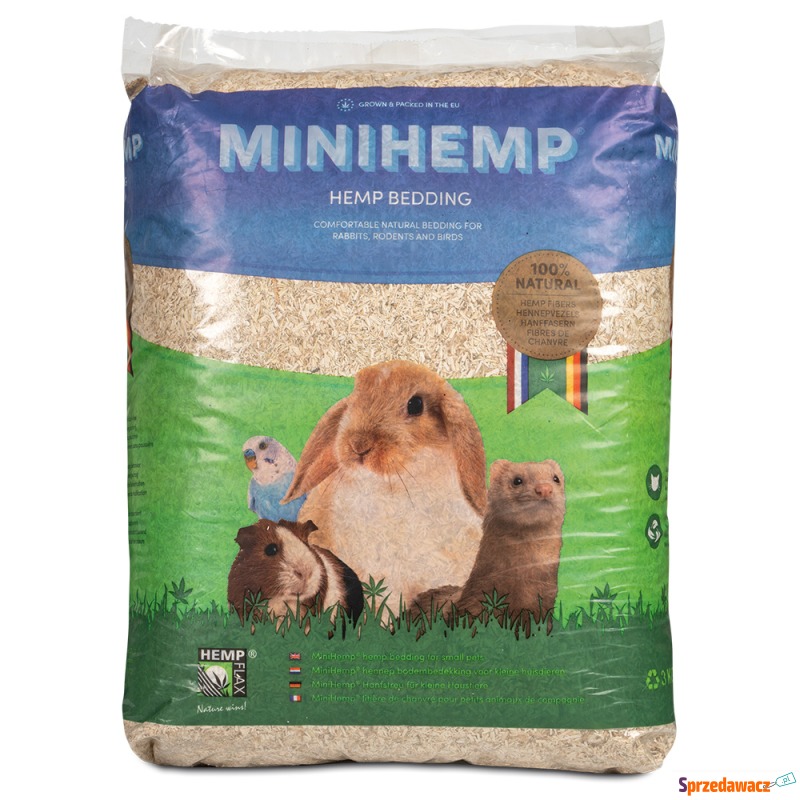 Minihemp Hemp Bedding - 3 kg - Akcesoria - Toruń