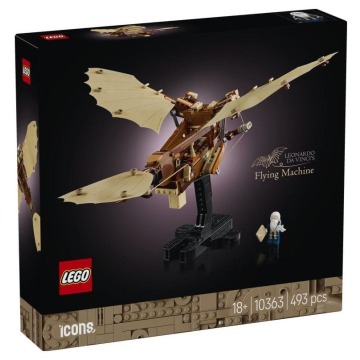 Klocki konstrukcyjne LEGO Icons 10363 Maszyna latająca Leonarda da Vinci