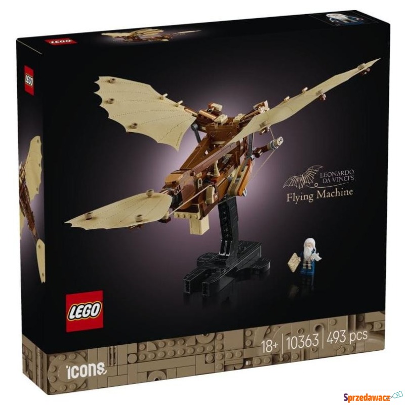 Klocki konstrukcyjne LEGO Icons 10363 Maszyna... - Klocki - Kołobrzeg