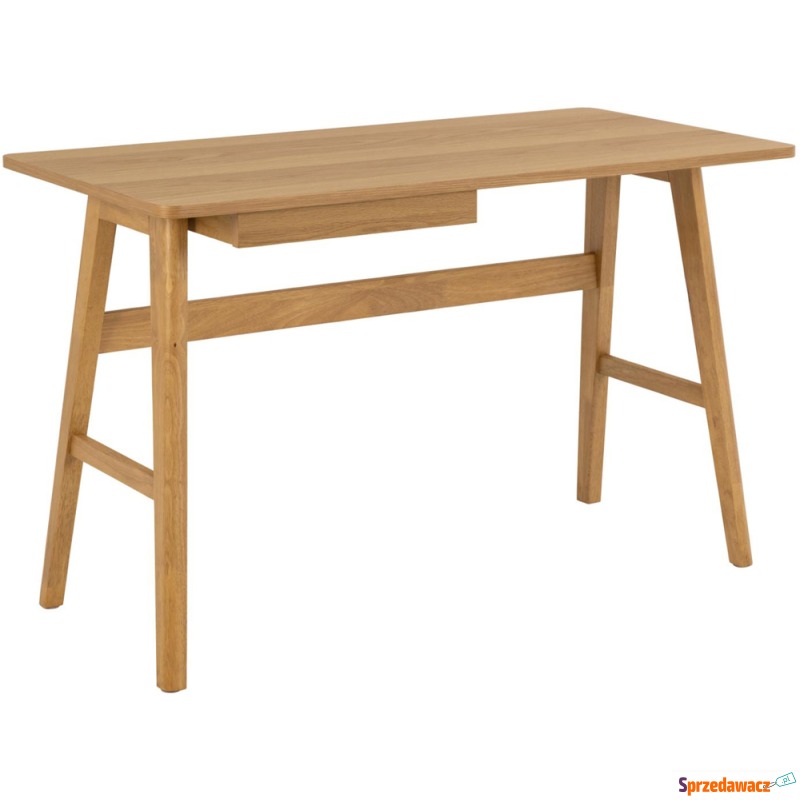 SELSEY Biurko Temoli 120x60 cm z szufladą matowy... - Biurka - Wałbrzych