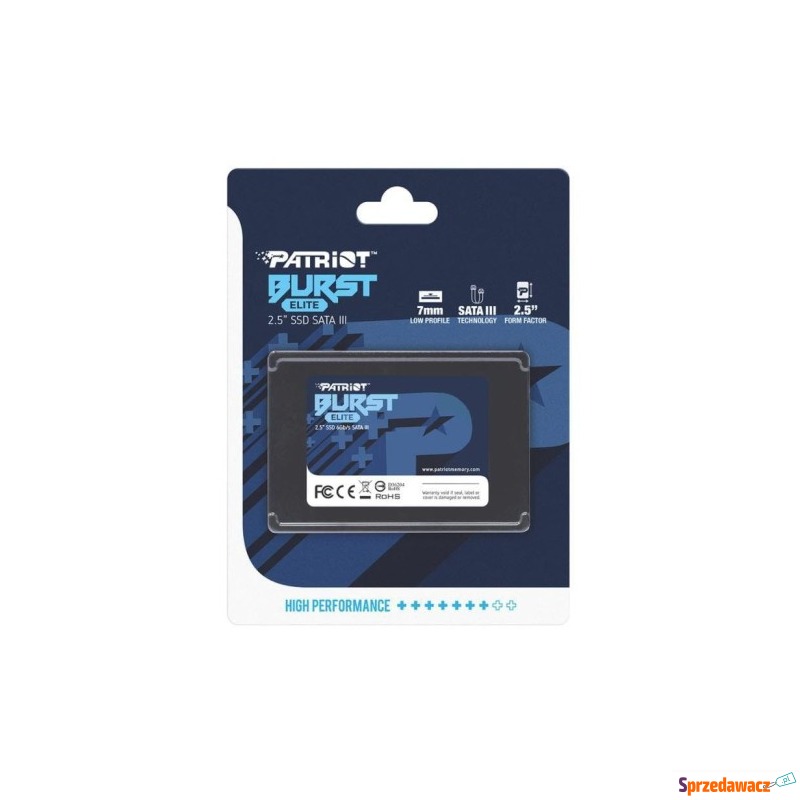 Dysk SSD PATRIOT BURST ELITE 480GB...