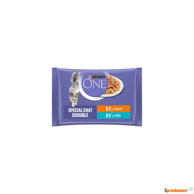 PURINA ONE, 24 x 85 g - Sensitive...