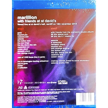 Blu RayNowy-Koncert Zespołu Marillion - With... - Płyty, kasety - Warszawa - zdjęcie 2