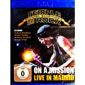 Polecam Koncert Michael Schenker Temple of Rock Live In Madrid Blu-Ray Nowy