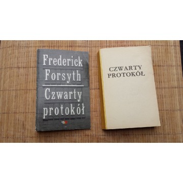 Książka Frederick Forsyth Czwarty protokół wy... - Książki - Warszawa - zdjęcie 2