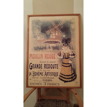 Plakat w stylu vintage Moulin Rouge Grande Redoute - Pozostałe art. i wyryby... - Warszawa - zdjęcie 1