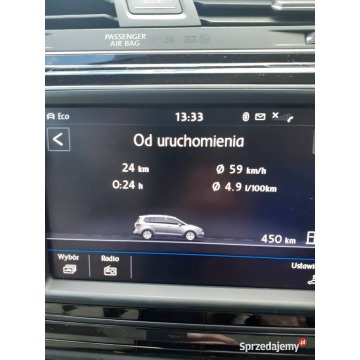 Volkswagen Touran  Minivan/Van 2016,  1.4 benzyna, automat - Na sprzedaż za 60 500 zł - Poddębice - zdjęcie 7