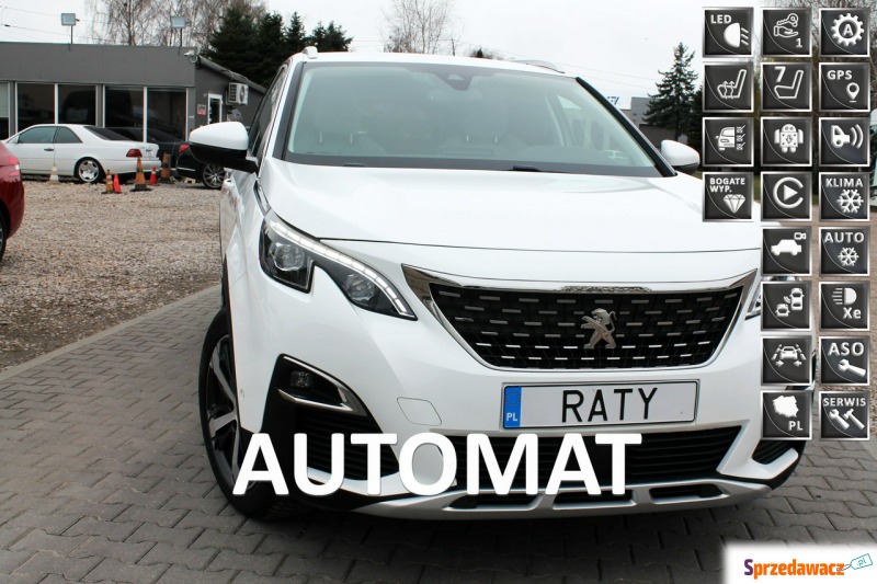 Peugeot 5008  SUV 2017,  1.6 diesel, automat - Na sprzedaż za 59 999 zł - Warszawa