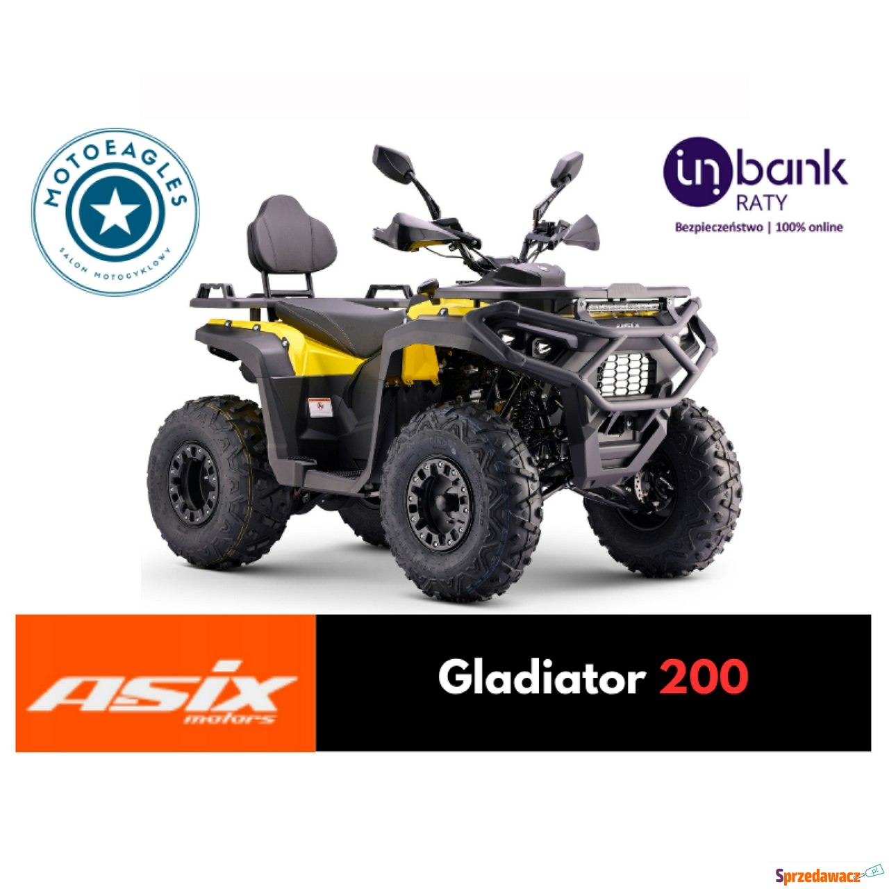 Quad ASIX Gladiator 200 Transport...