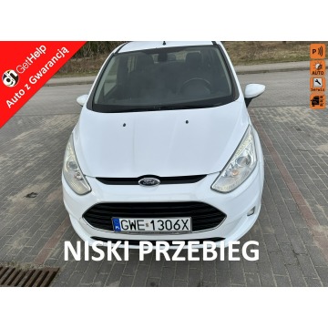 Ford B-Max - Titanium, benz, klimatronik, czujniki, 8 airbag, a;ufelgi, hak, isofix