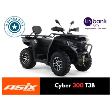 Quad ASIX Cyber 300 4X4 Transport Raty Fvat Homologacja Drogowa T3B