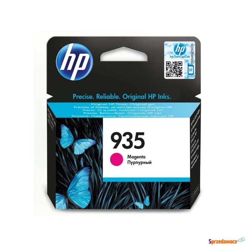Oryginalny tusz HP 935 purpurowy...