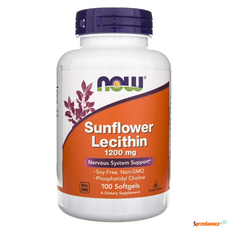 NOW Sunflower Lecithin - Lecytyna...